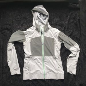 Lululemon Athletica Grey Running Jacket